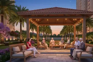 Senior Citizens Area at Hines Powai