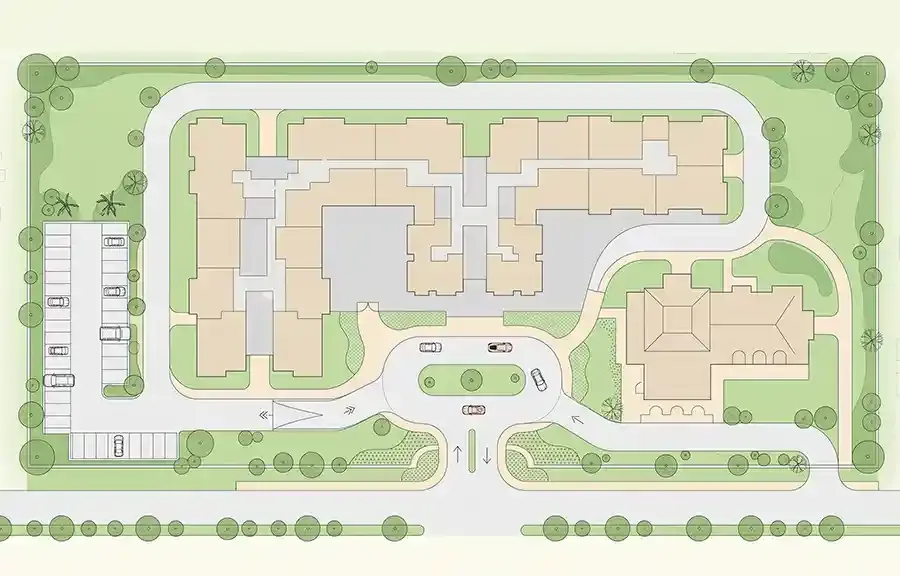 Hines Powai master plan layout